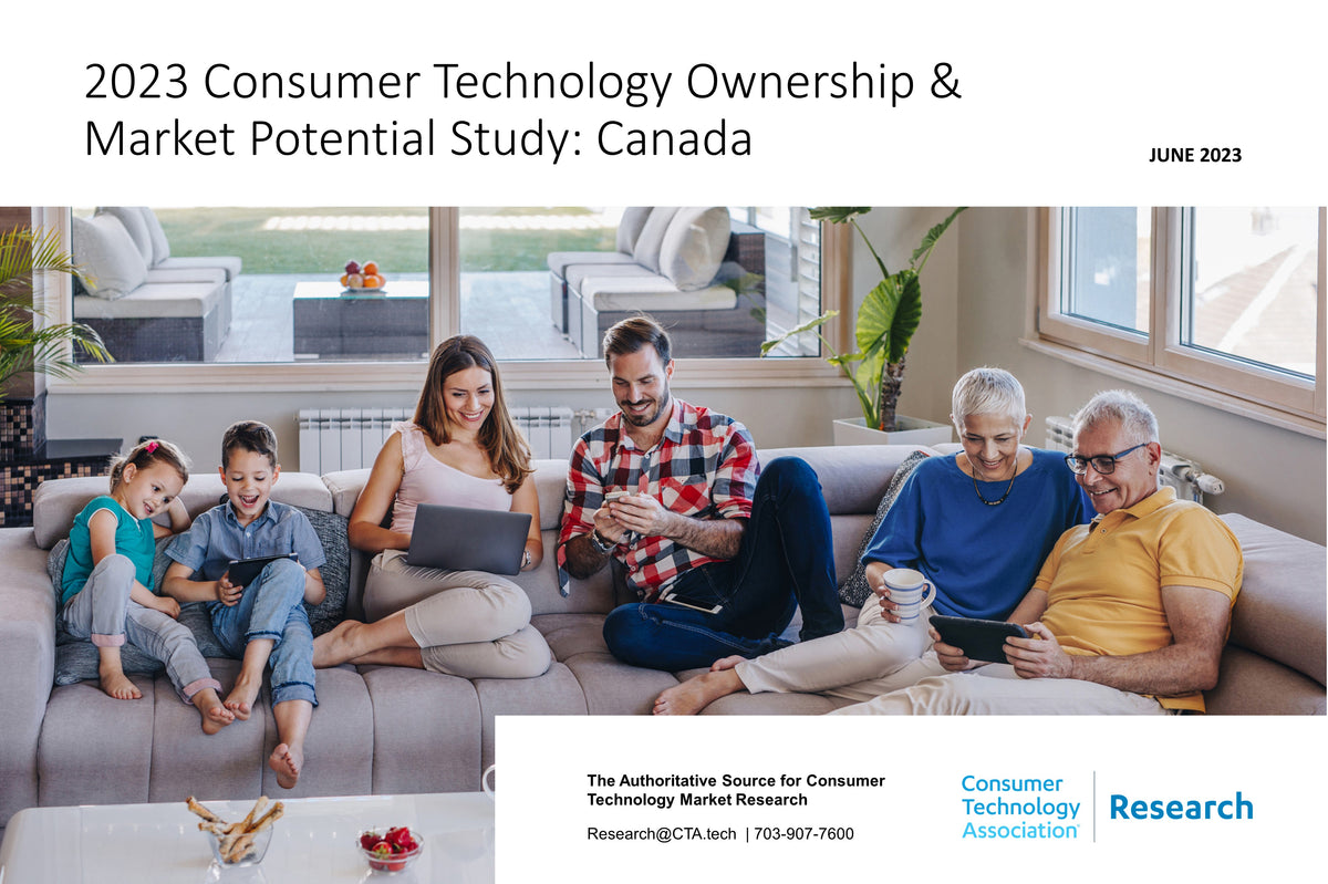 2023 Consumer Technology Ownership and Market Potential Study: Canada ...