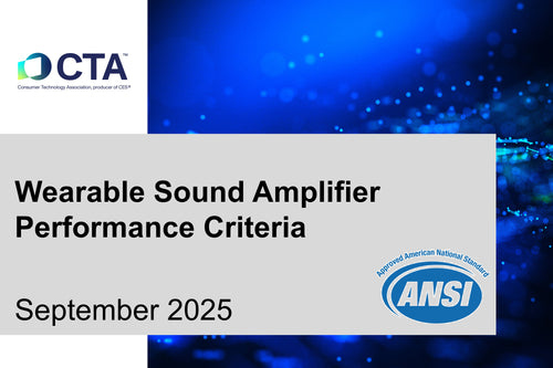 Wearable Sound Amplifier Performance Criteria