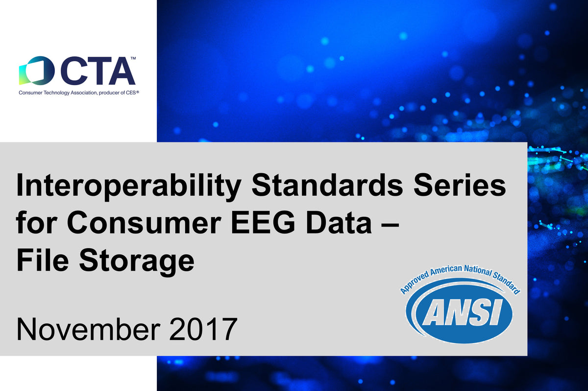 Interoperability Standard for Consumer EEG Data - File Storage ...