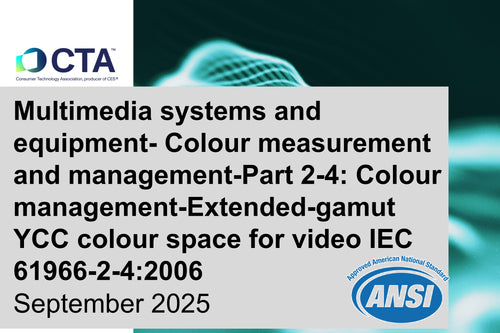 Multimedia systems - Colour measurement and management - Extended-gamut YCC video
