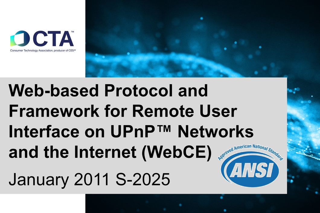 Web-based Protocol and Framework for Remote User Interface on UPnP™