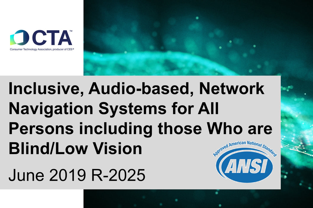 IAVBNS for All Persons including those Who are Blind/Low Vision