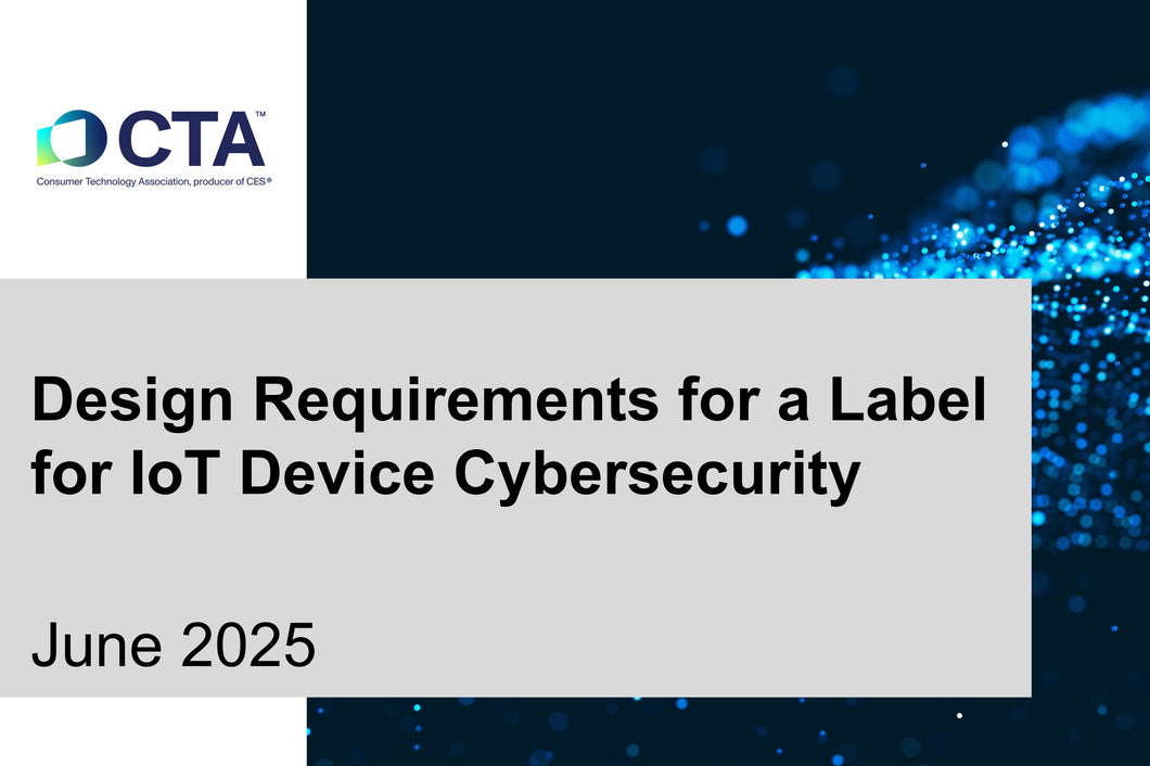 Design Requirements for a Label for IoT Devices