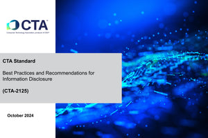 Best Practices and Recommendations for Information Disclosure (CTA-2125)