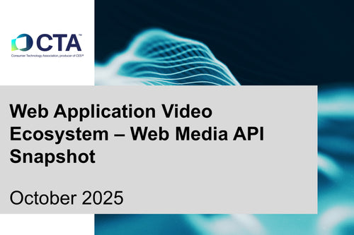 Web Application Video Ecosystem - Web Media API Snapshot 2025