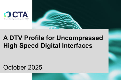 A DTV Profile for Uncompressed High Speed Digital Interfaces