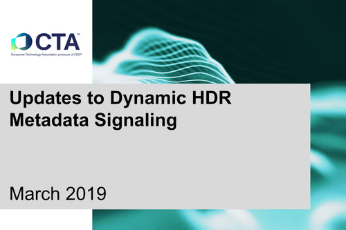 Updates to Dynamic HDR Metadata Signaling