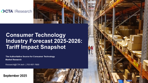 Consumer Technology Industry Forecast 2025-2026: Tariff Impact Snapshot