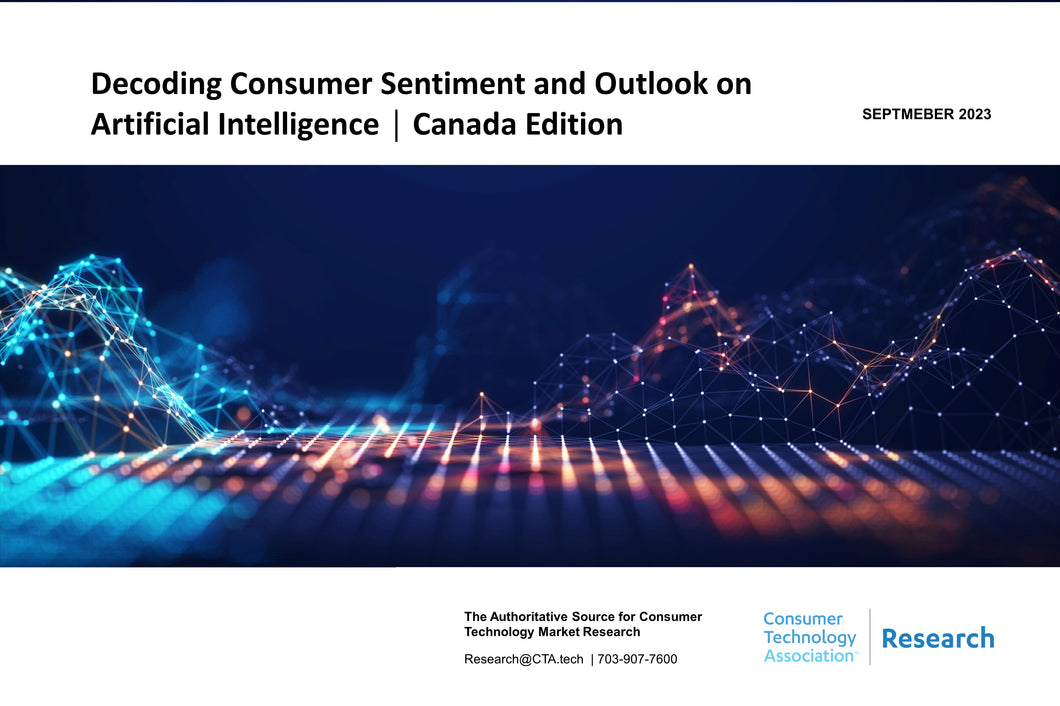 2023 Decoding Consumer Sentiment and Outlook on Artificial Intelligence, Canada Edition