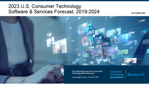 2023 U.S. Consumer Technology Software & Services Forecast (October 2023)
