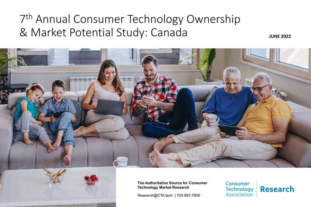 7th Annual Consumer Technology Ownership & Market Potential Study: Canada