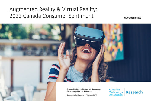 Augmented Reality & Virtual Reality: 2022 Canada Consumer Sentiment