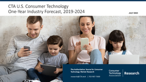 CTA U.S. Consumer Technology One-Year Industry Forecast, 2019-2024
